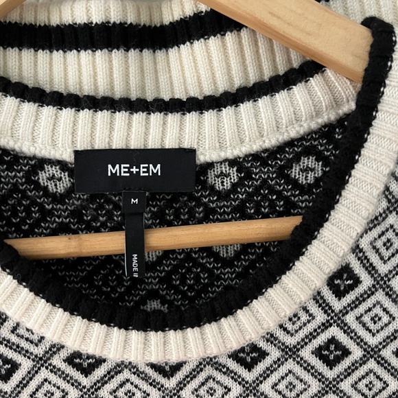 ME+EM Merino Jacquard vest and skirt set - Picture 4 of 9